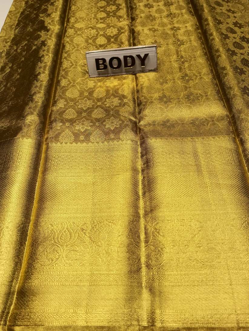 Pure Kanchipuram Silk Saree.