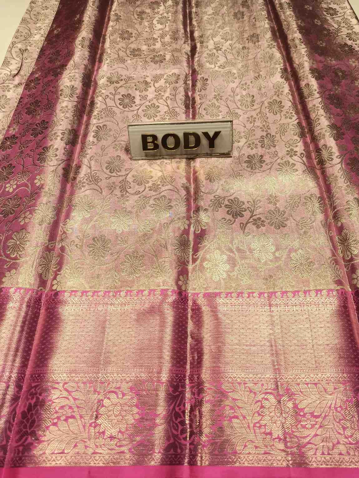 Pure Kanchipuram Silk Saree.