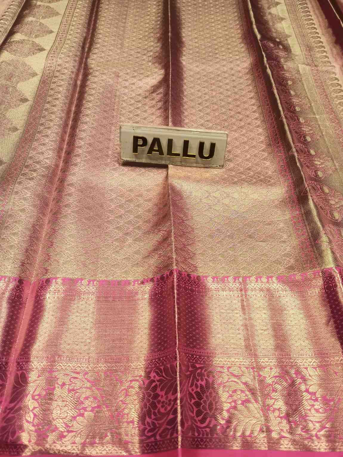 Pure Kanchipuram Silk Saree.