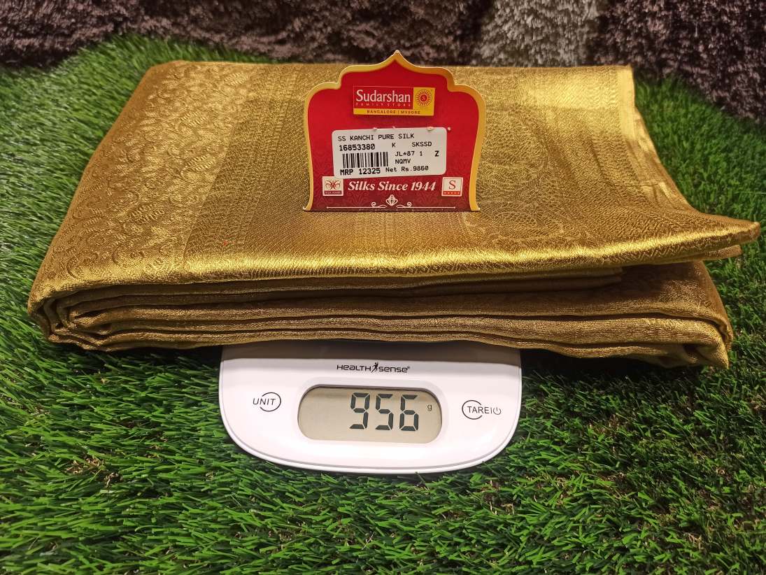 Pure Kanchipuram Silk Saree.