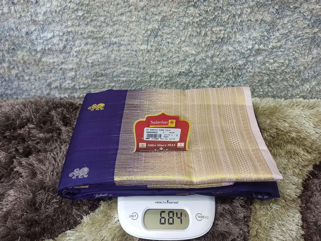 Pure Kanchipuram Silk Saree.