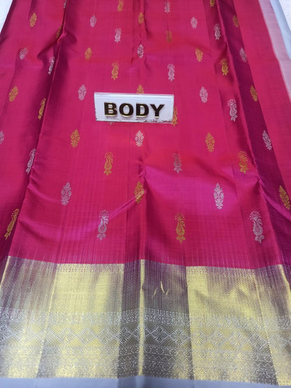 Pure Kanchipuram Silk Saree.