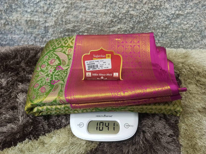 Pure Kanchipuram Silk Saree.