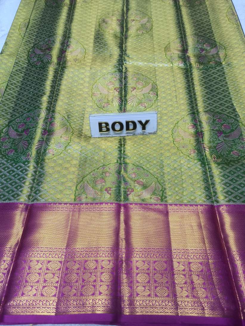 Pure Kanchipuram Silk Saree.