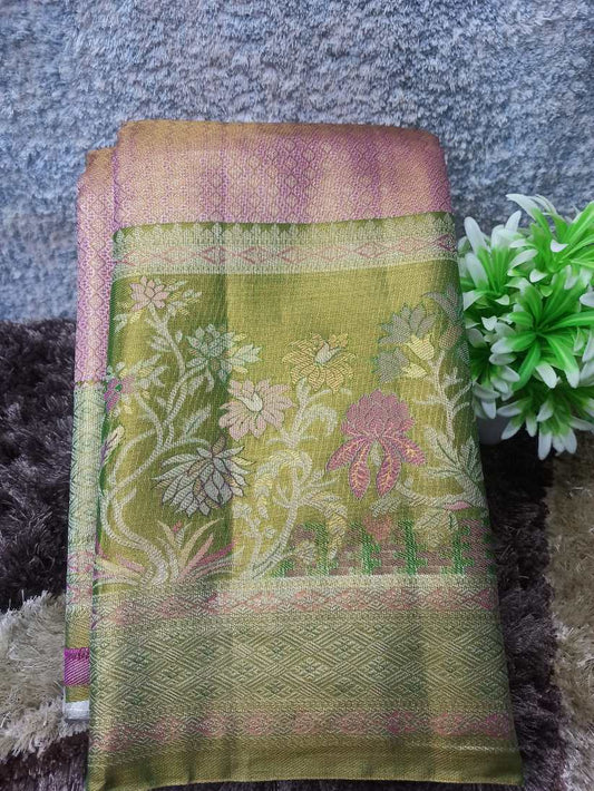 Pure Kanchipuram Silk Saree.