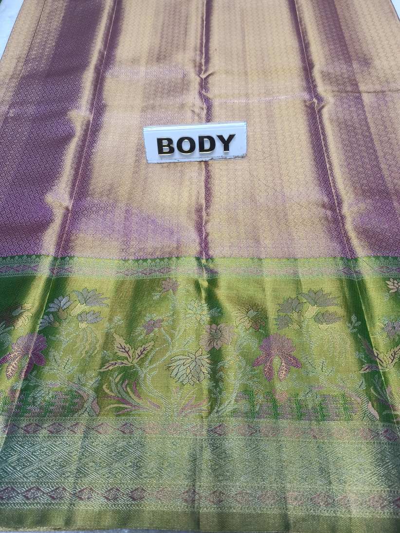 Pure Kanchipuram Silk Saree.