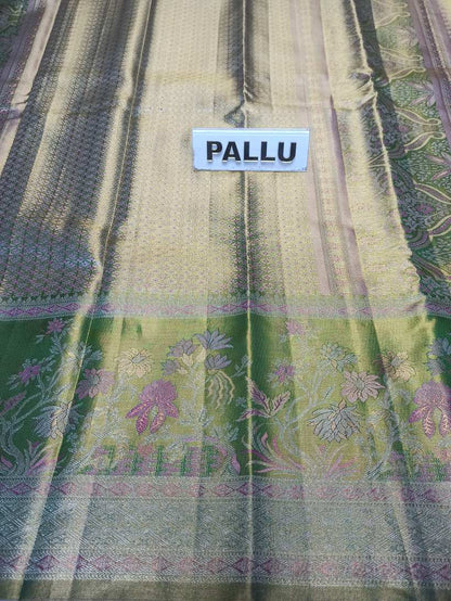 Pure Kanchipuram Silk Saree.