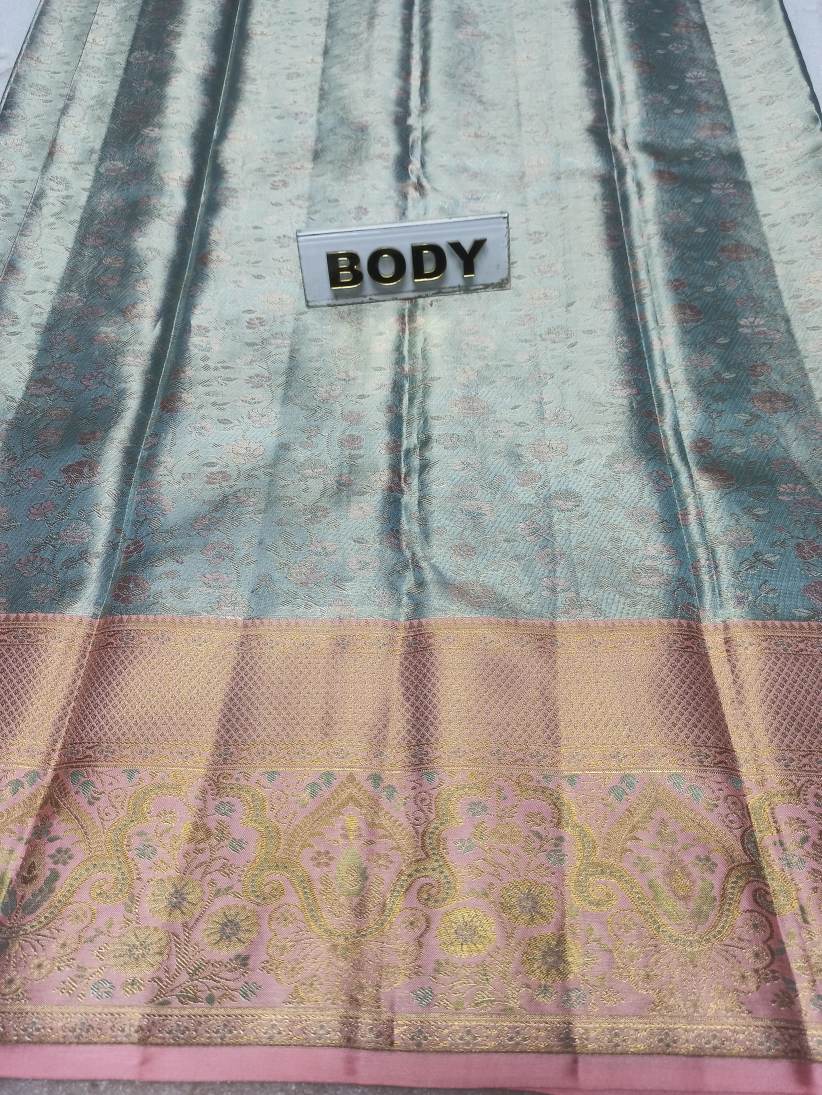 Pure Kanchipuram Silk Saree.