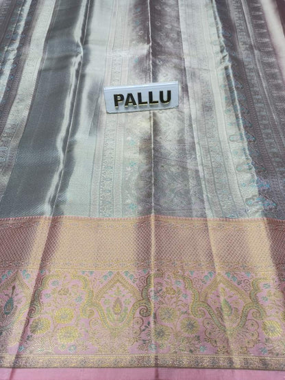 Pure Kanchipuram Silk Saree.