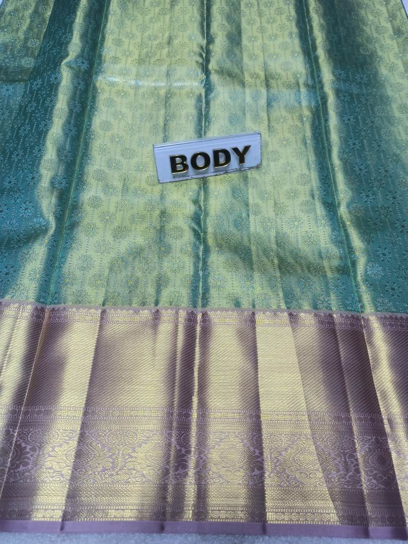 Pure Kanchipuram Silk Saree.