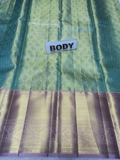 Pure Kanchipuram Silk Saree.