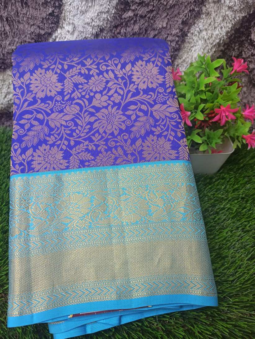 Pure Kanchipuram Silk Saree.