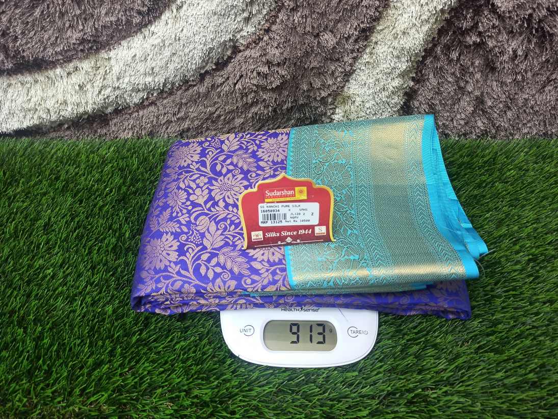 Pure Kanchipuram Silk Saree.