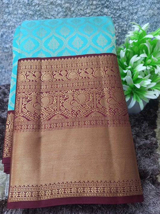 Pure Kanchipuram Silk Saree.