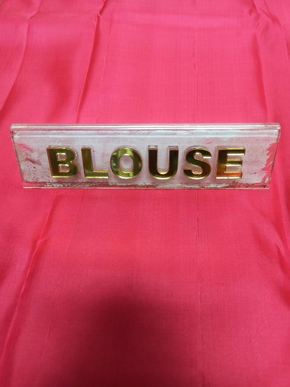 Pure Kanchipuram Silk Saree.