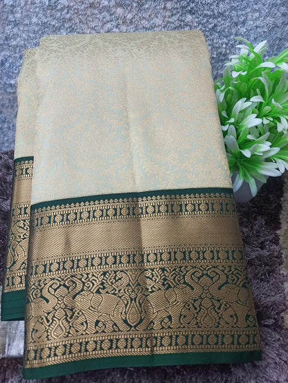 Pure Kanchipuram Silk Saree.