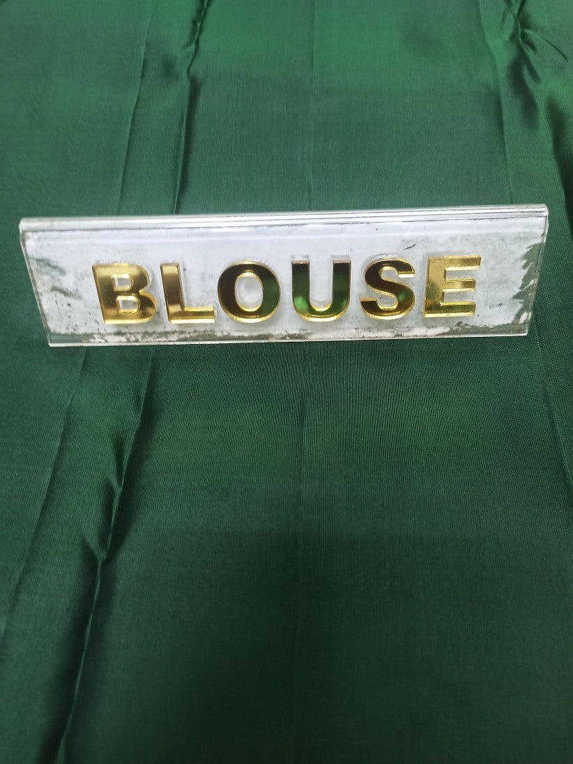 Pure Kanchipuram Silk Saree.