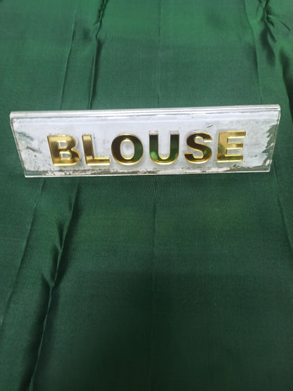 Pure Kanchipuram Silk Saree.