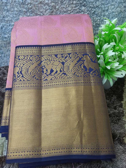 Pure Kanchipuram Silk Saree.