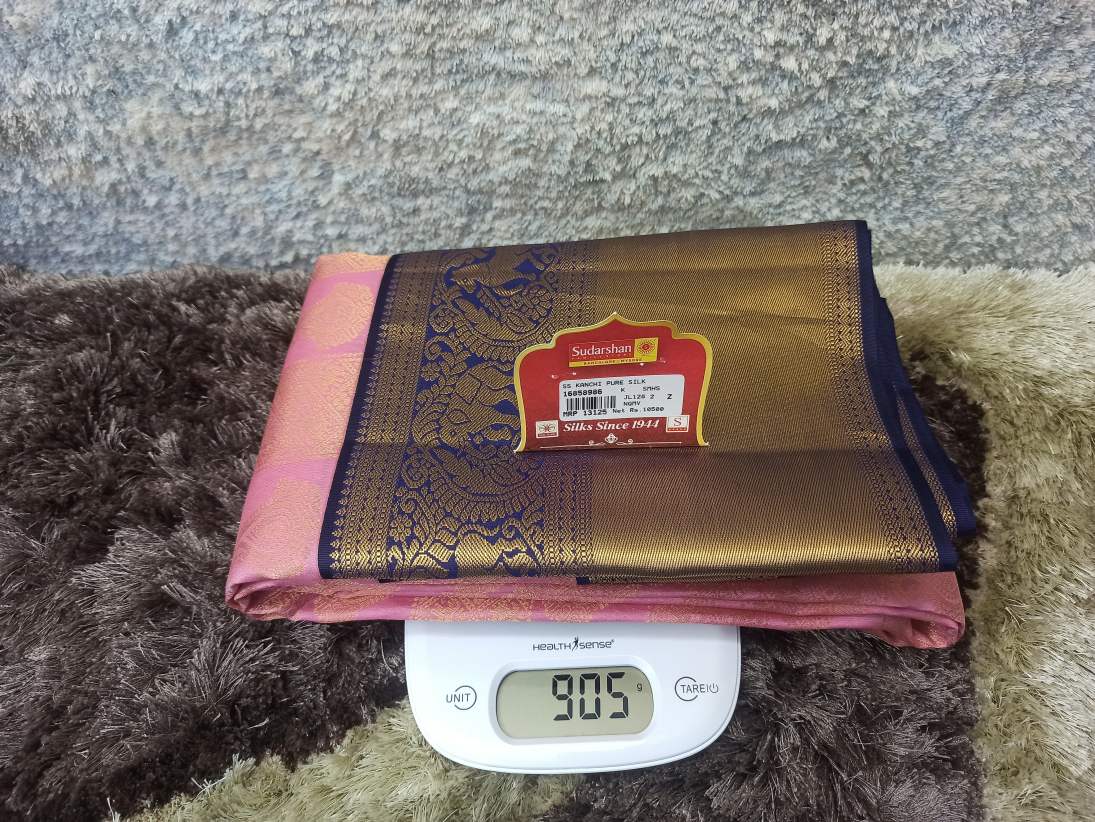 Pure Kanchipuram Silk Saree.