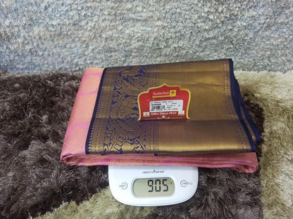 Pure Kanchipuram Silk Saree.