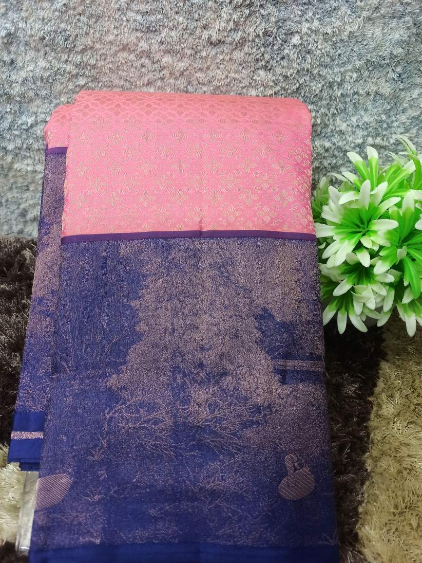 Pure Kanchipuram Silk Saree.