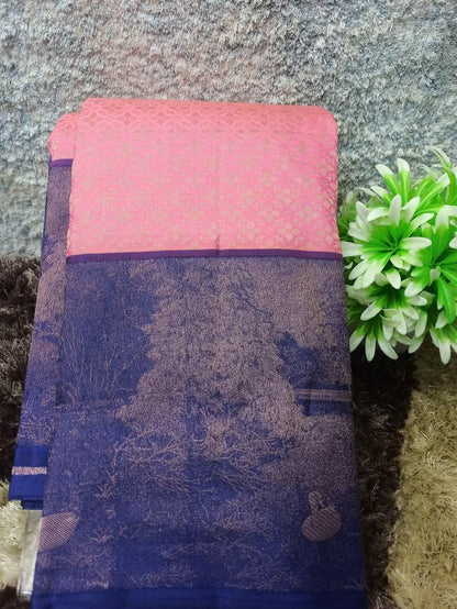 Pure Kanchipuram Silk Saree.