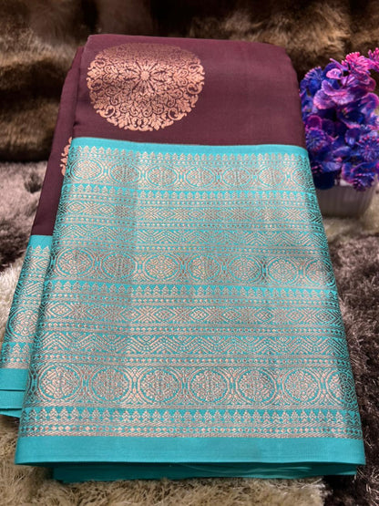 Pure Kanchipuram Silk Saree.