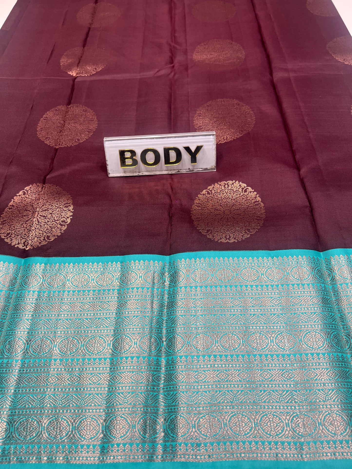 Pure Kanchipuram Silk Saree.