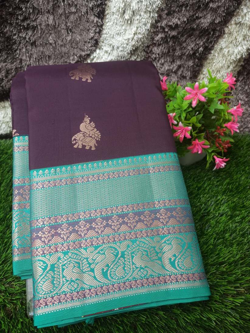 Pure Kanchipuram Silk Saree.