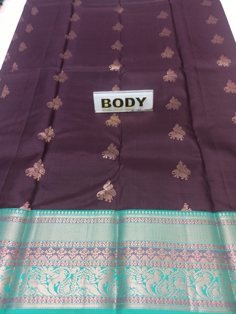 Pure Kanchipuram Silk Saree.