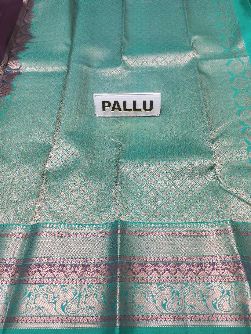 Pure Kanchipuram Silk Saree.