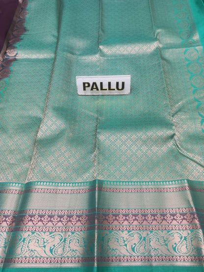 Pure Kanchipuram Silk Saree.