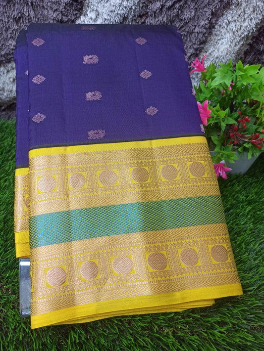 Pure Kanchipuram Silk Saree.