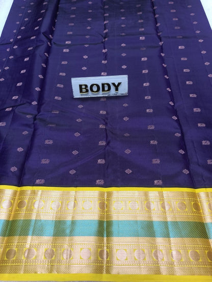 Pure Kanchipuram Silk Saree.