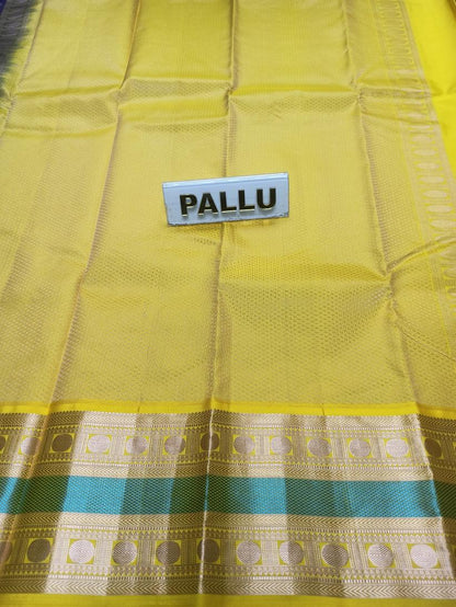 Pure Kanchipuram Silk Saree.