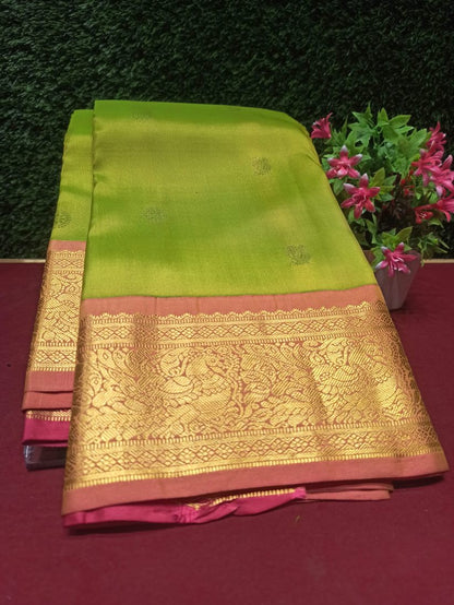 Pure Kanchipuram Silk Saree.