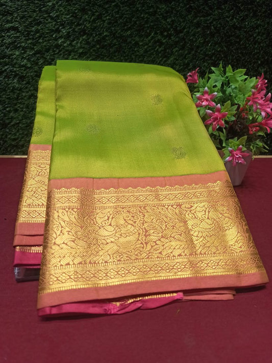 Pure Kanchipuram Silk Saree.