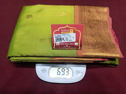 Pure Kanchipuram Silk Saree.