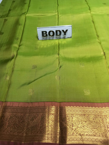 Pure Kanchipuram Silk Saree.