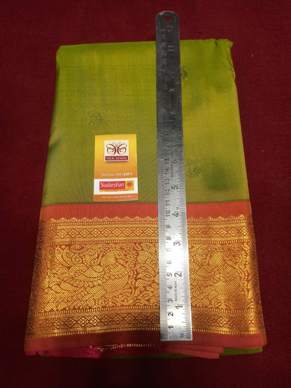 Pure Kanchipuram Silk Saree.