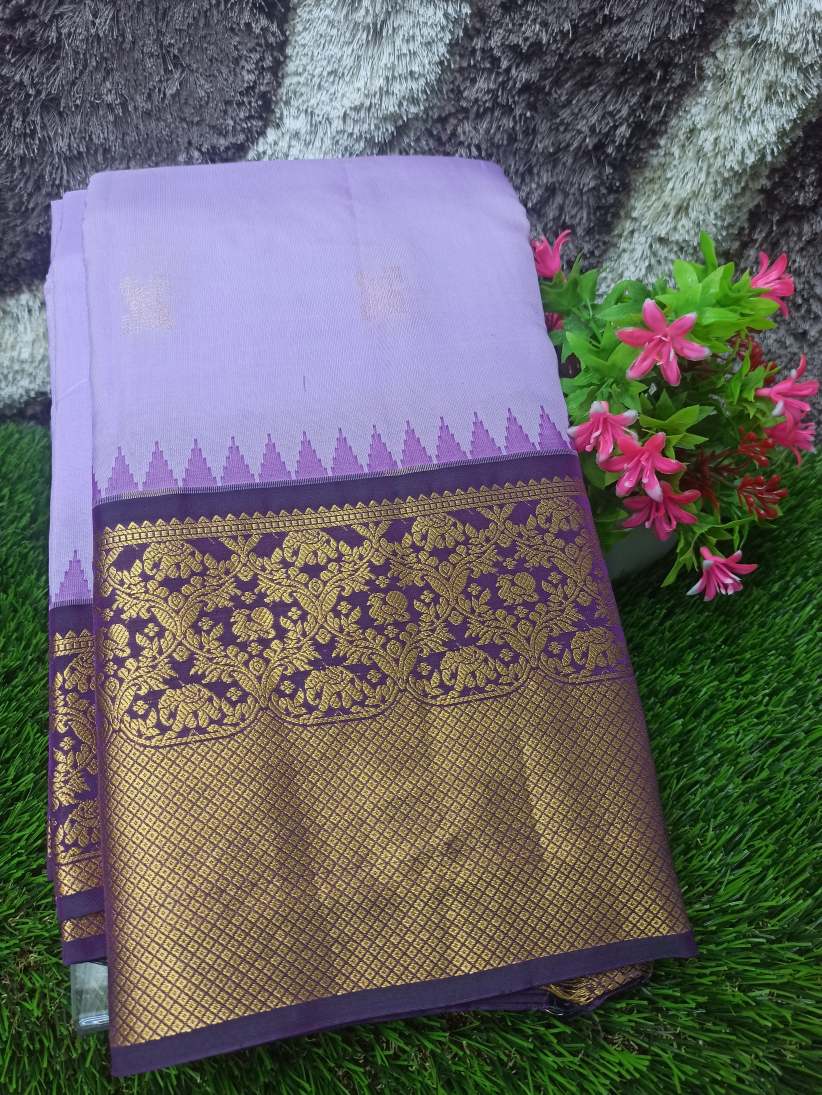 Pure Kanchipuram Silk Saree.