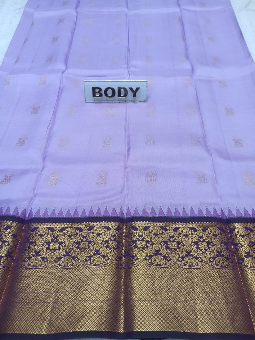 Pure Kanchipuram Silk Saree.