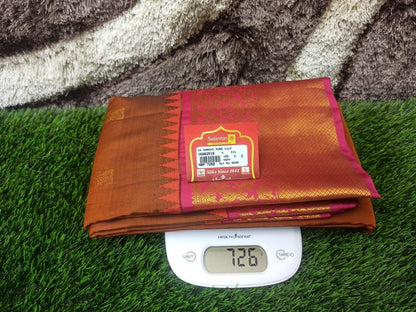 Pure Kanchipuram Silk Saree.