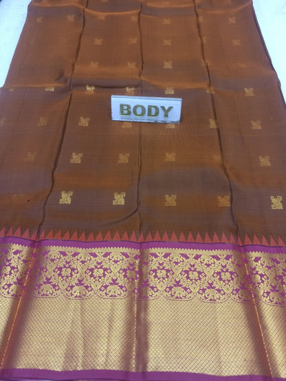 Pure Kanchipuram Silk Saree.