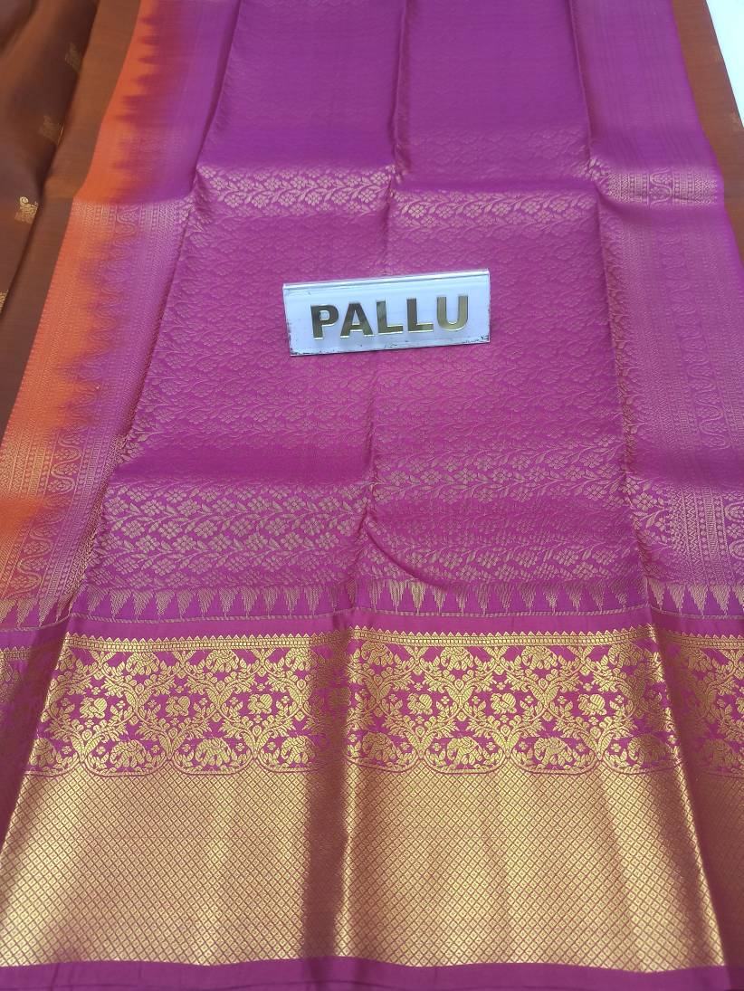 Pure Kanchipuram Silk Saree.