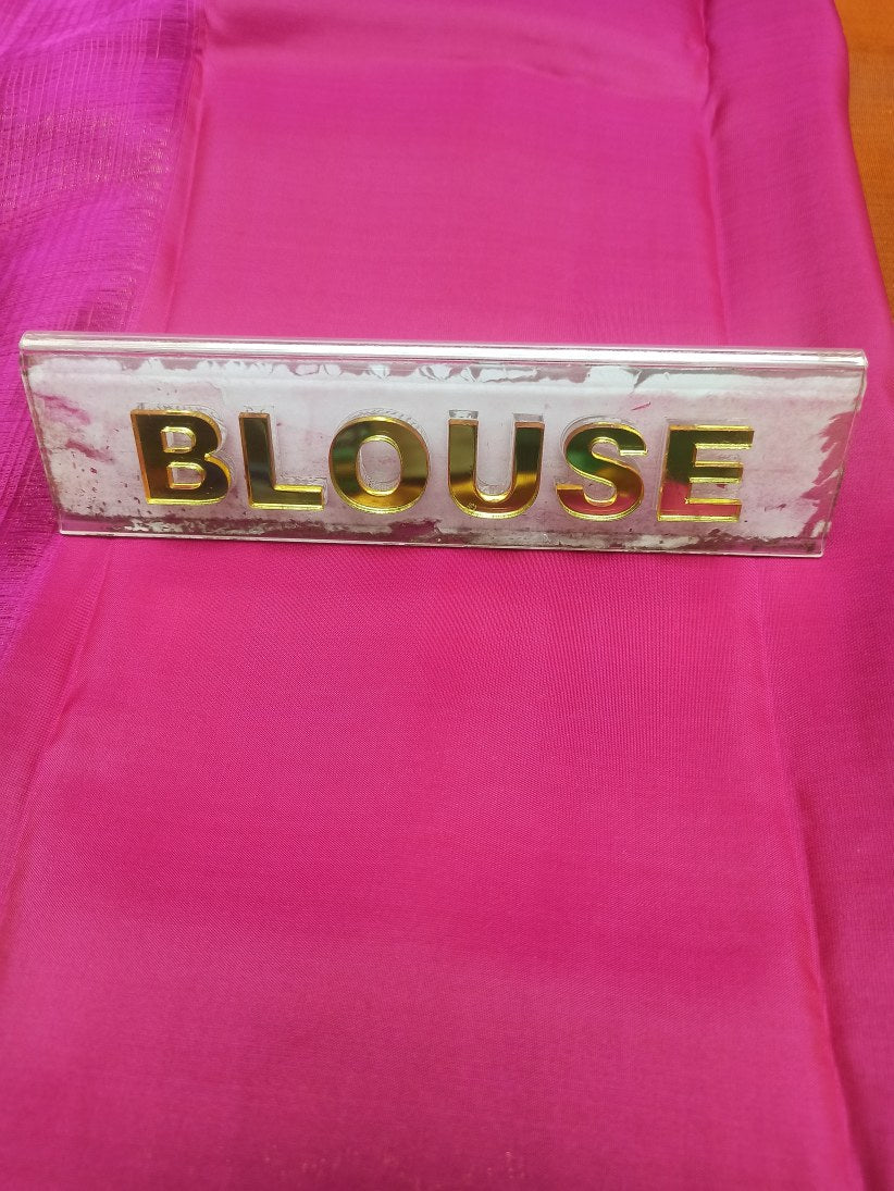 Pure Kanchipuram Silk Saree.