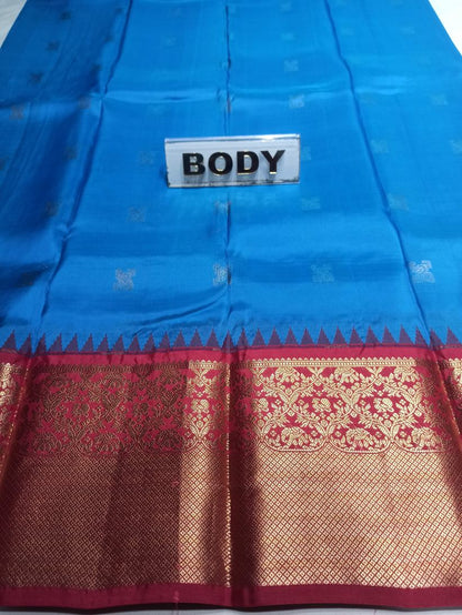 Pure Kanchipuram Silk Saree.