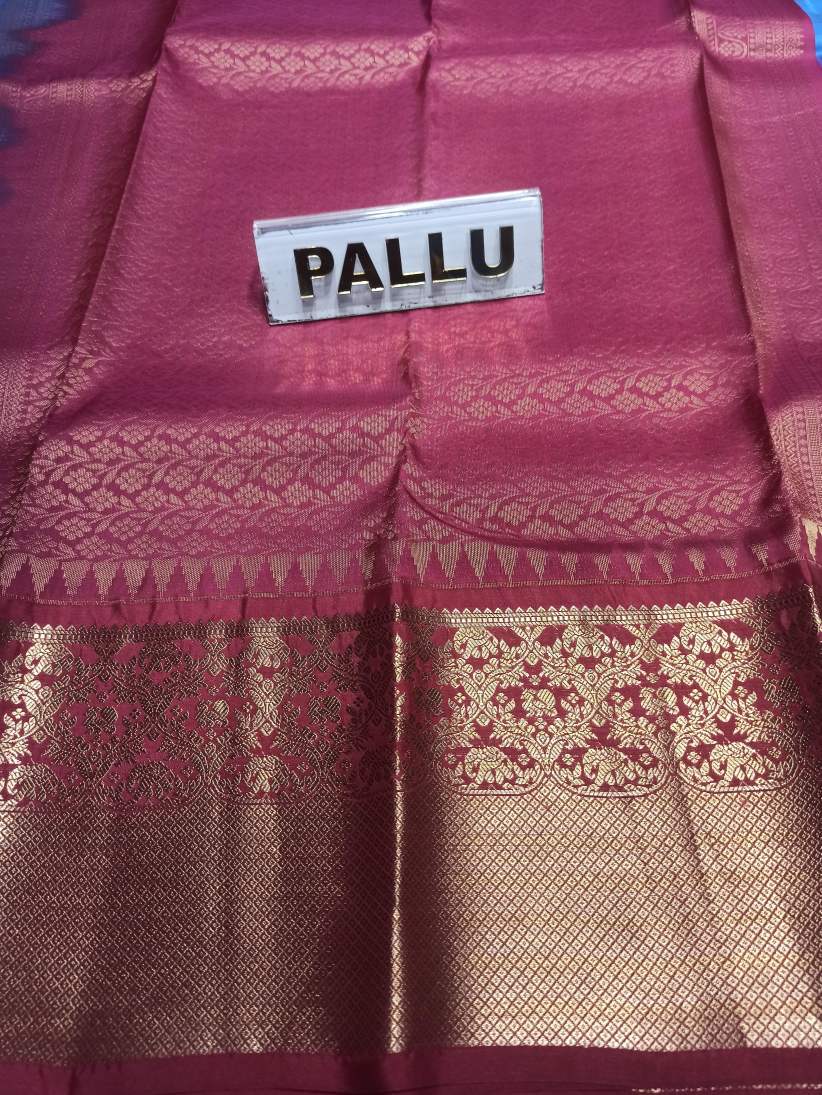 Pure Kanchipuram Silk Saree.