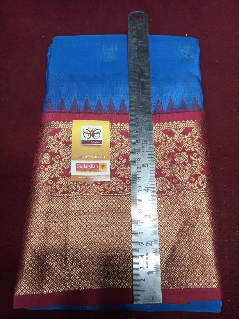 Pure Kanchipuram Silk Saree.